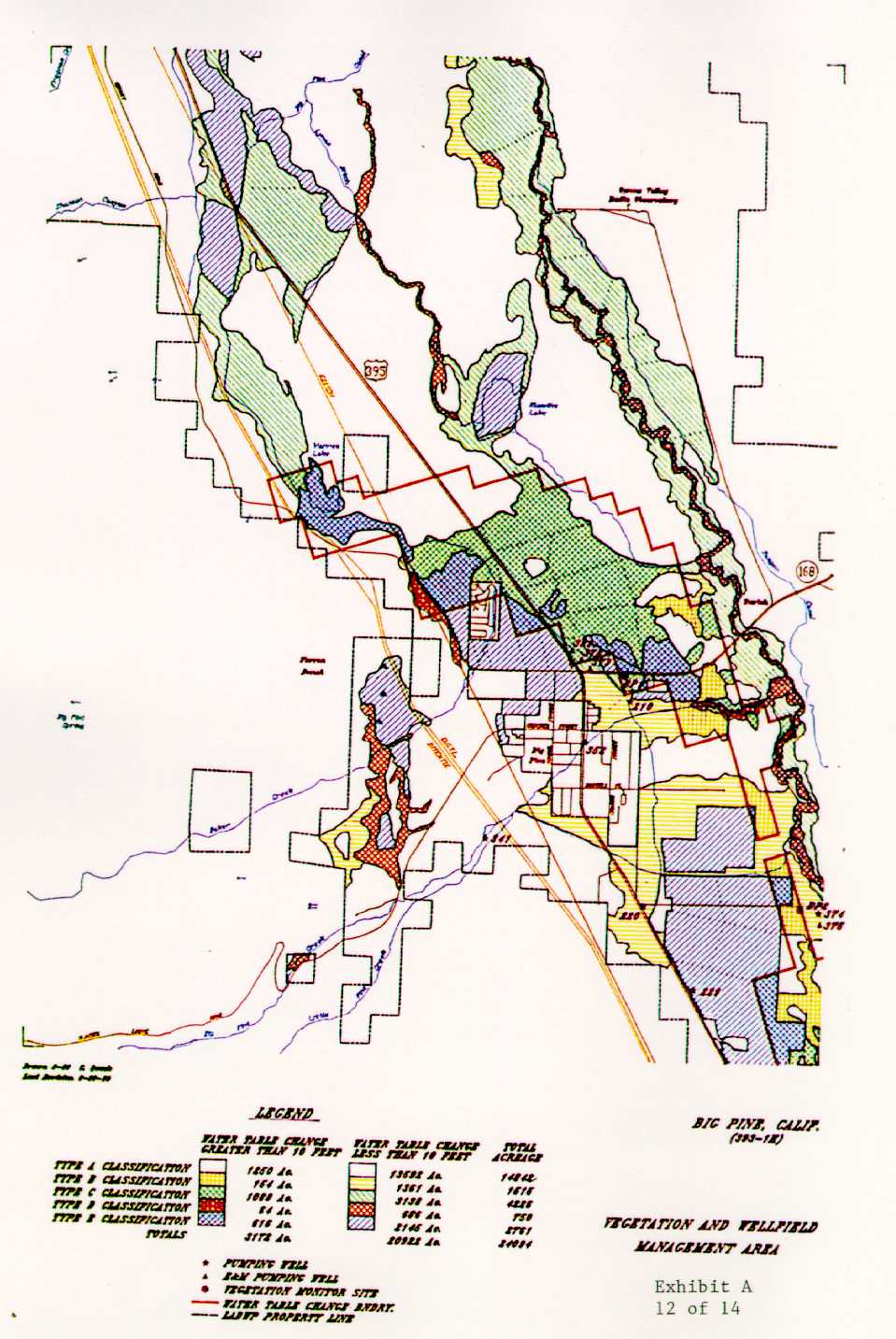 Map 12 Big Pine Quad