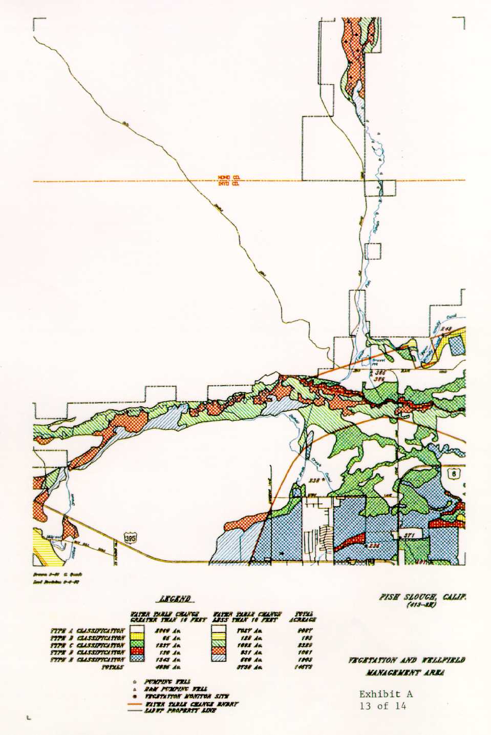 Map 13 Fish Slough Quad