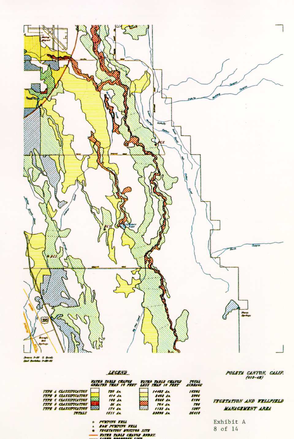 Map 8 Poleta Canyon Quad